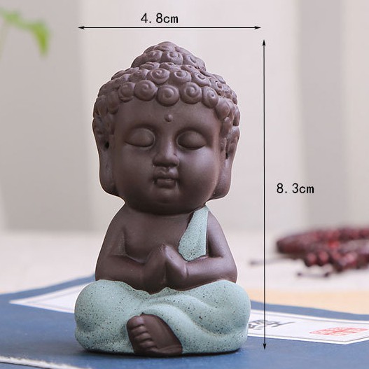Tượng Phật Gốm Cát Tím - Đồ trang trí xe hơi, tiểu cảnh, tượng để bàn làm việc, trang trí nhà | BigBuy360 - bigbuy360.vn