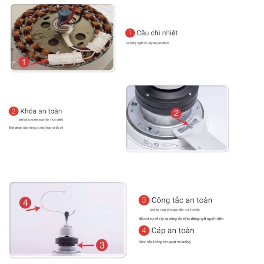 Quạt trần Mitsubishi 4 cánh C56-RA4 CY-GY , C56-RA4 SF-GY  BẢO HÀNH TẠI NHÀ