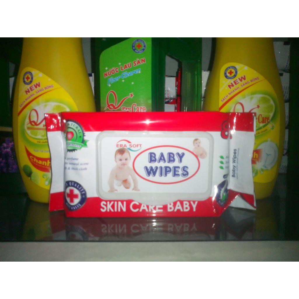 KHĂN GIẤY ƯỚT BABY WIPES ( Có Hóa Đơn) -km