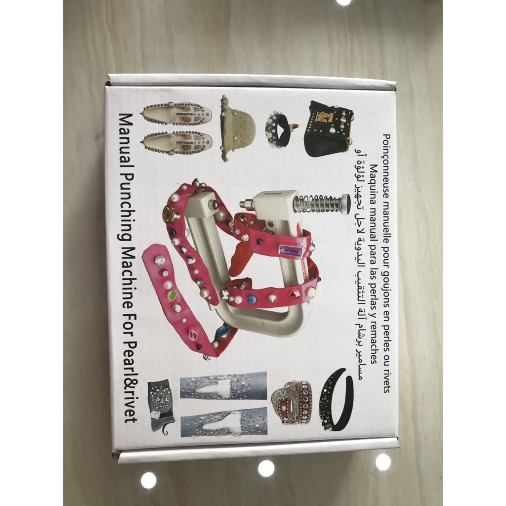 máy đính hạt ngọc trai cầm tay