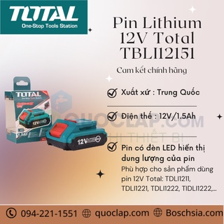 [TBLI12151] Pin Lithium 12V Total TBLI12151
