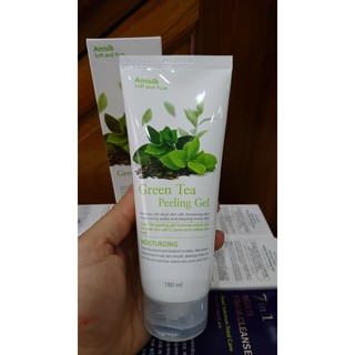 tẩy da chết Amisilk Soft and Pure chiết xuất trà xanh