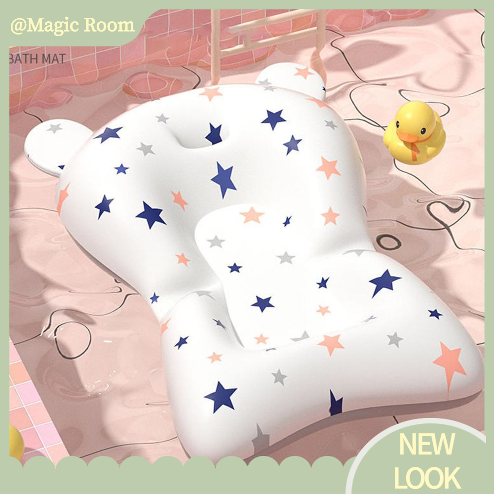 Babyfair Đệm treo bồn tắm dành cho trẻ sơ sinh Ngăn ngừa trượt Mềm mại nhanh khô có thể điều chỉnh Trọng lượng nhẹ