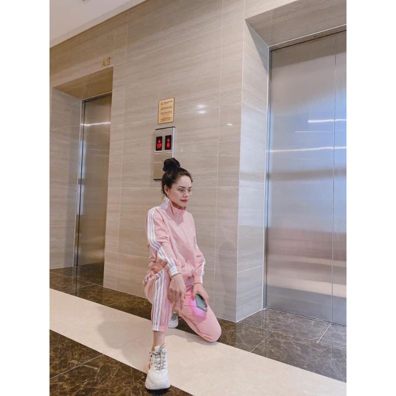 Bộ chất gió màu Pink siêu đẹp