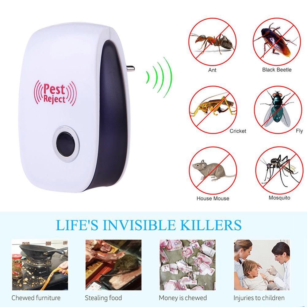 MÁY PEST REJECT ĐUỔI CÔN TRÙNG, CHUỘT, GIÁN,RUỒI,MUỖI