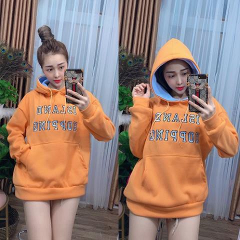 [SALE TẾT] Áo khoác nam nữ mùa đông, áo nỉ có mủ form rộng nam nữ mặc đẹp tay phồng chất liệu dày dặn A003 | BigBuy360 - bigbuy360.vn