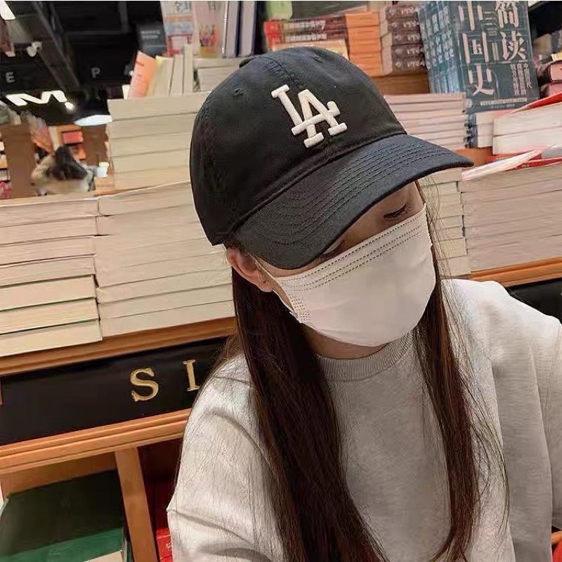 Mũ lưỡi trai Unisex Thêu L.A, Nón Lưỡi Trai Hottrend M,L,B