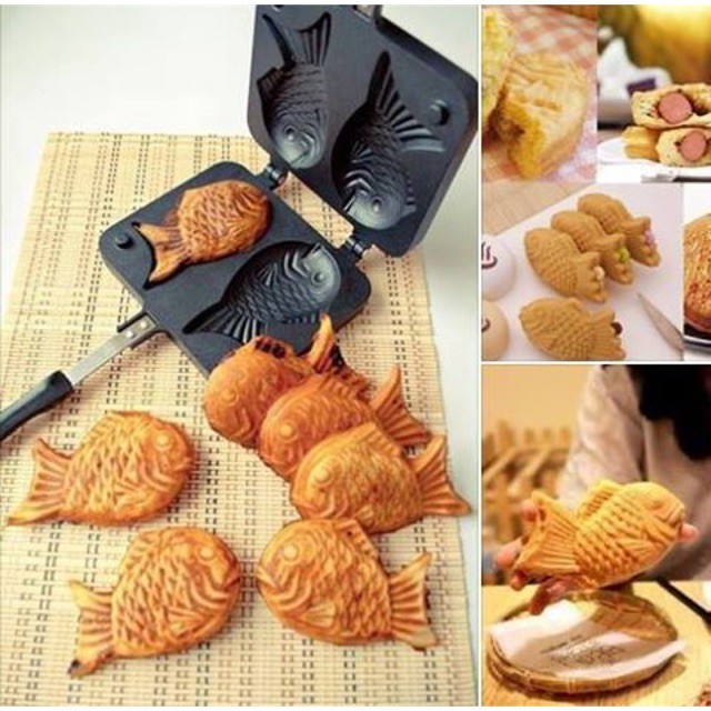 Khuôn bánh cá taiyaki Nhật bản