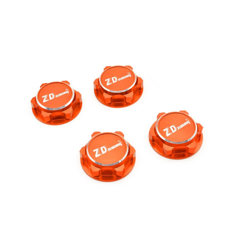 Set 4 đai ốc lục giác 17mm bằng kim loại chống bụi cho xe điều khiển từ xa 1/8 Traxxas X-Maxx Summit E-Revo ARMA 1/7 ZD Racing EX-07 EX07