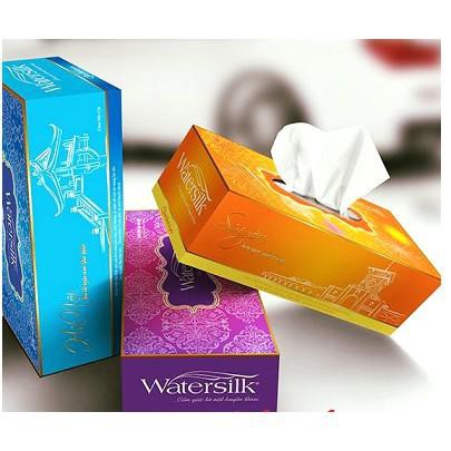 Giấy ăn hộp chính hãng, 150 tờ 3 lớp watersilk