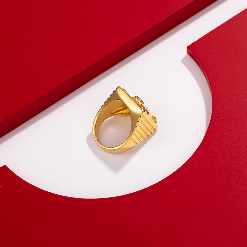 Nhẫn Nam Mạ Vàng 24K, Phong Cách Sang Trọng - XPN02(N)