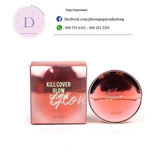 (MẪU MỚI LIMITED) PHẤN NƯỚC CLIO KILL COVER GLOW CUSHION SPF50+ PA+++( tặng lõi)