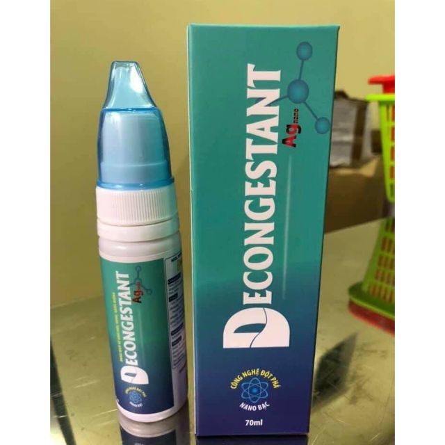 DUNG DỊCH VỆ SINH MŨI, MIỆNG, RĂNG, HỌNG DECONGESTANT 70ML