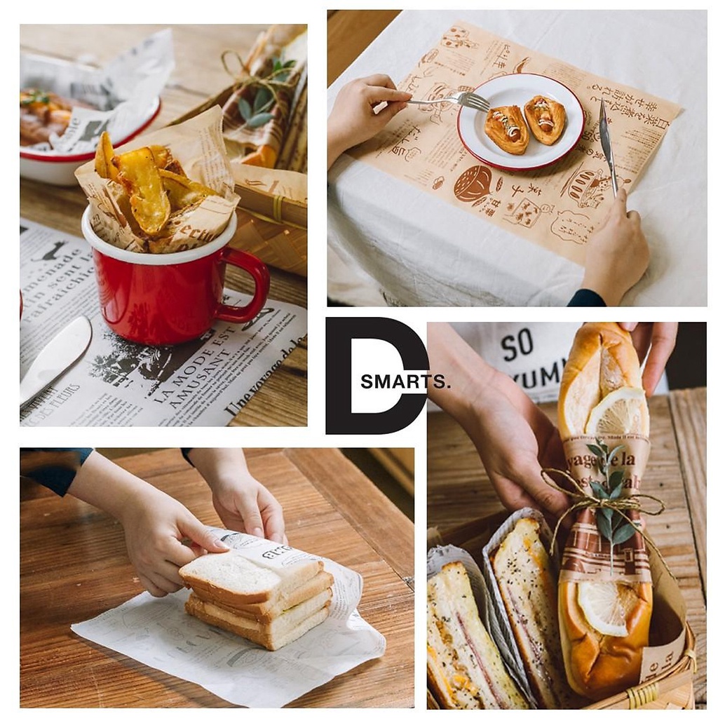 Giấy Nến Thấm Dầu Nhật Bản An Toàn Vệ Sinh Cuộn 8M Chống Bám Dính,Thấm Hút Dầu Mỡ Cực Tốt