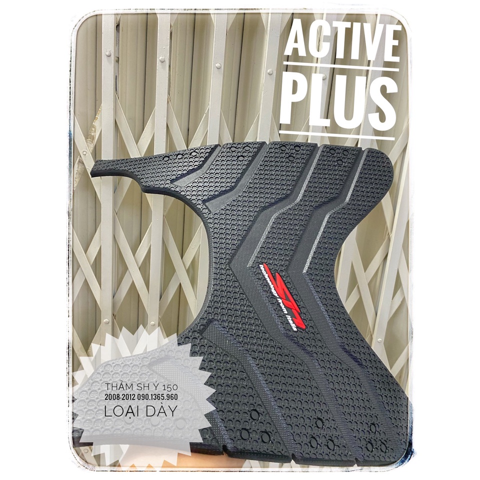 THẢM SH Ý 150, THẢM SH Ý 150 2008-2012 MẪU INDO LOẠI DÀY MỚI NHẤT