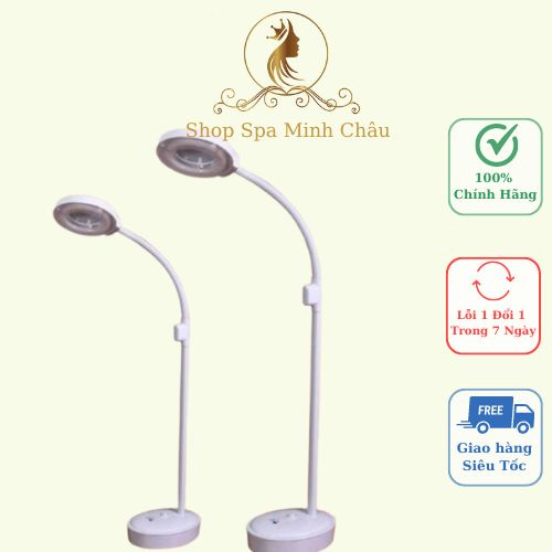 Đèn led nặn mụn | nối mi | phun xăm | đèn đế nặng | đèn đế nhẹ ( bảo hành 6th )