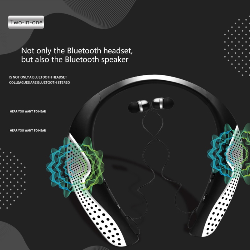 Tai Nghe Bluetooth Không Dây zzz HX288 Dung Lượng Cao Phù Hợp Với Mọi Loại Điện Thoại