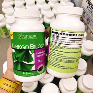 Ginkgo 340 viên, ginkgo biloba viên uống bổ não mỹ - ảnh sản phẩm 2