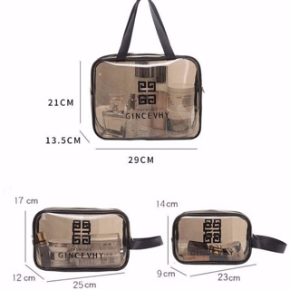 Set 3 túi đựng mỹ phẩm