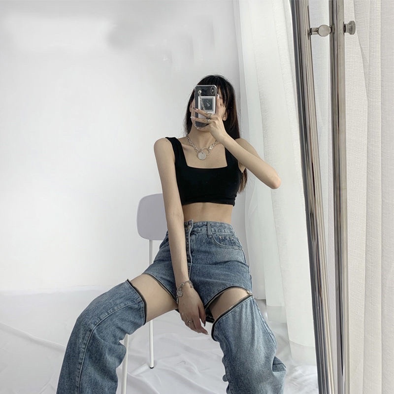 quần jean nữ kéo khoá siu hot hàng quảng châu cao cấp | WebRaoVat - webraovat.net.vn