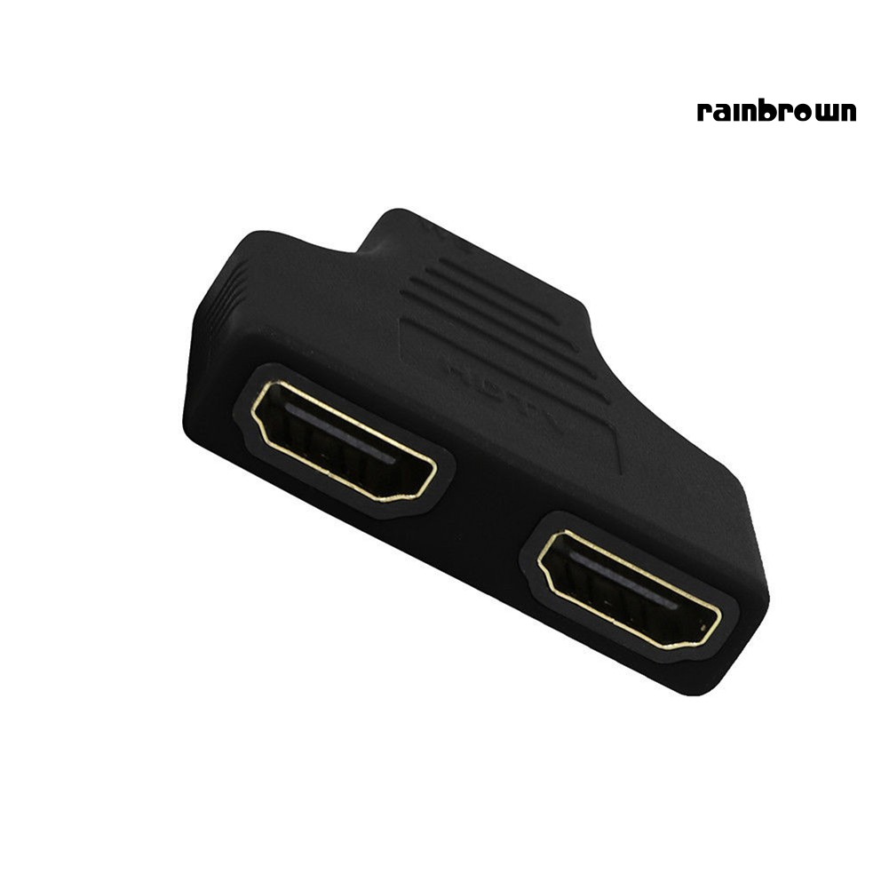 Cáp Chuyển Đổi Hdmi 1 Cổng Ra 2 Đầu Âm / Rxl / 1080p