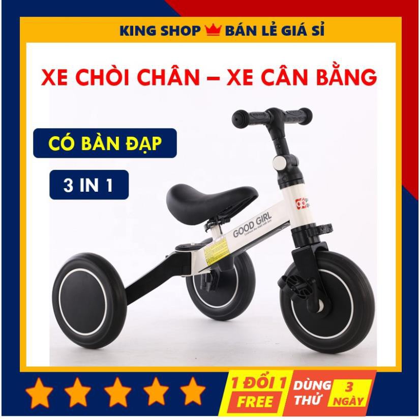 [HÀNG NHẬP KHẨU] XE CHÒI CHÂN TRẺ EM GOOD GIRL ⭐FREESHIP⭐ XE THĂNG BẰNG ĐA CHỨC NĂNG KẾT HỢP XE ĐẠP MẪU MỚI