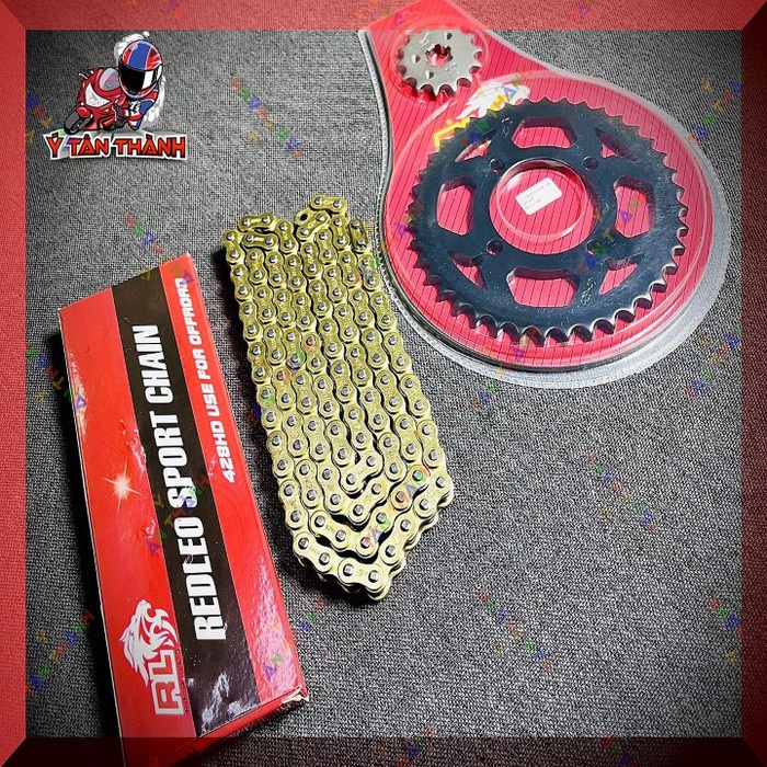 Nhông sên đĩa redleo exciter 135 14T-39T MS616