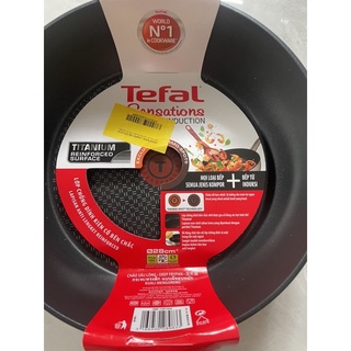 Chảo lòng sâu Tefal Sensation 28cm hộp kim nhôm chống dính