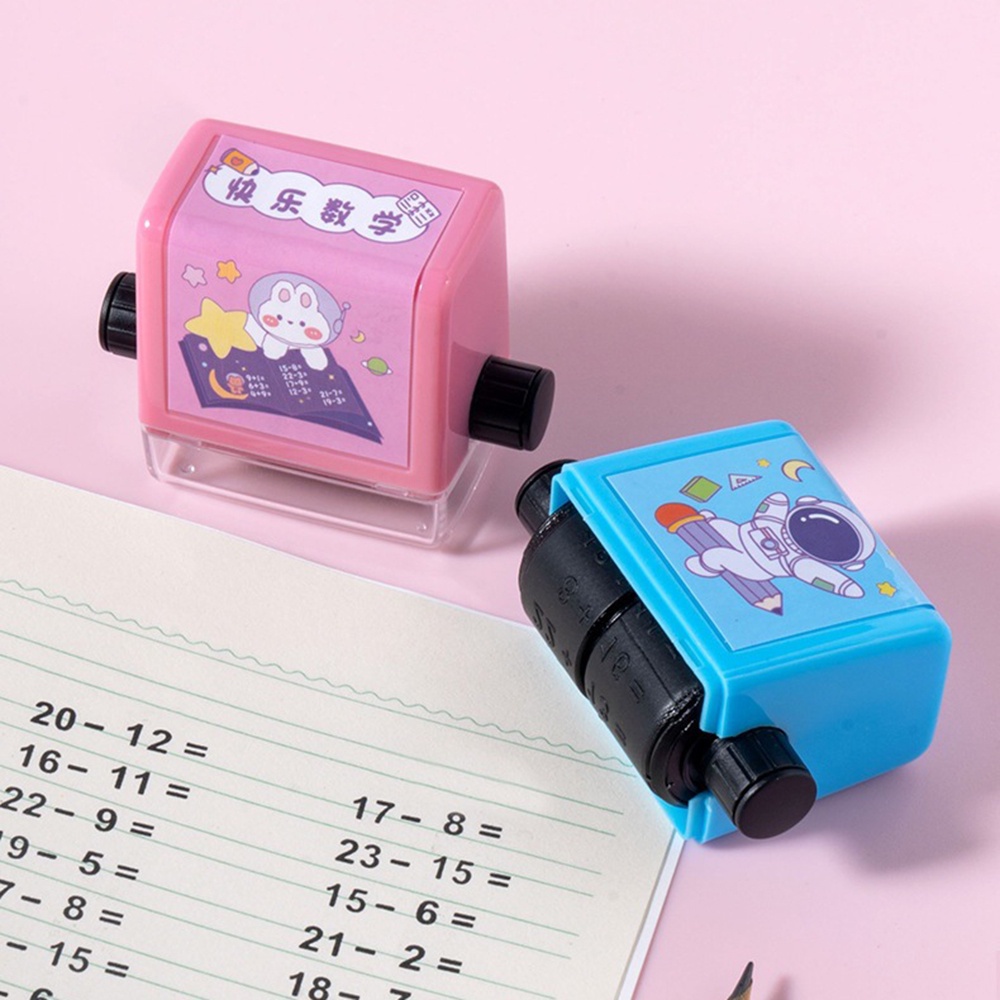 Bộ 100 Con Dấu Lăn Đơn Giản Hỗ Trợ Dạy Học Cho Bé