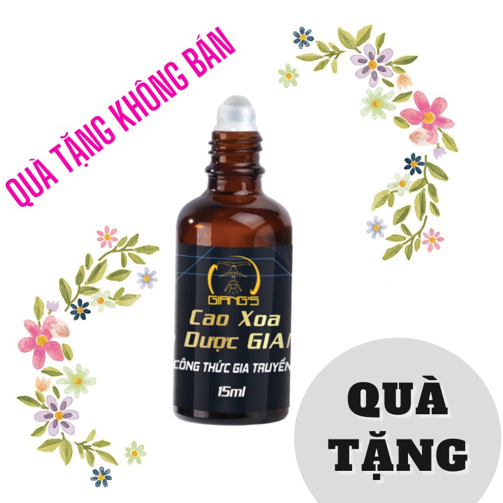 Quà tặng 15ml không bán. Cao Xoa Bóp thảo dược Giang's - QUỐC CƠ QUỐC NGHIỆP ( TH.UỐC XOA BÓP - CAO XOA BÓP )