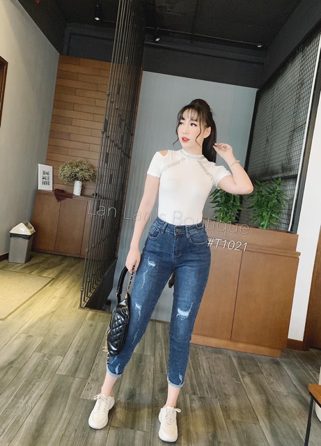 QUẦN JEAN DÀI BIG SIZE CO DÃN MẠNH 2748