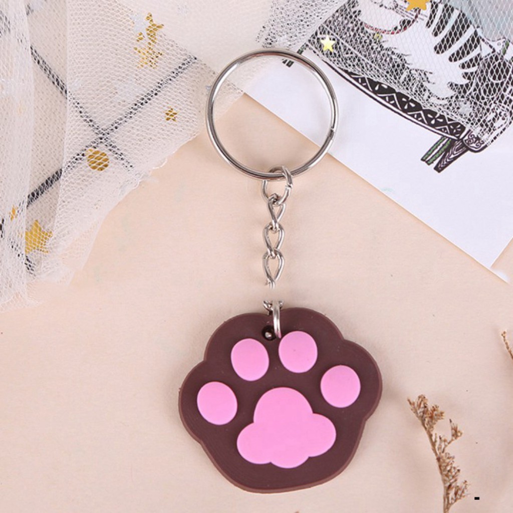 Móc chìa khóa silicon hoạt hình ngộ nghĩnh Mẫu mới gấu voi unicorn sakura dễ thương