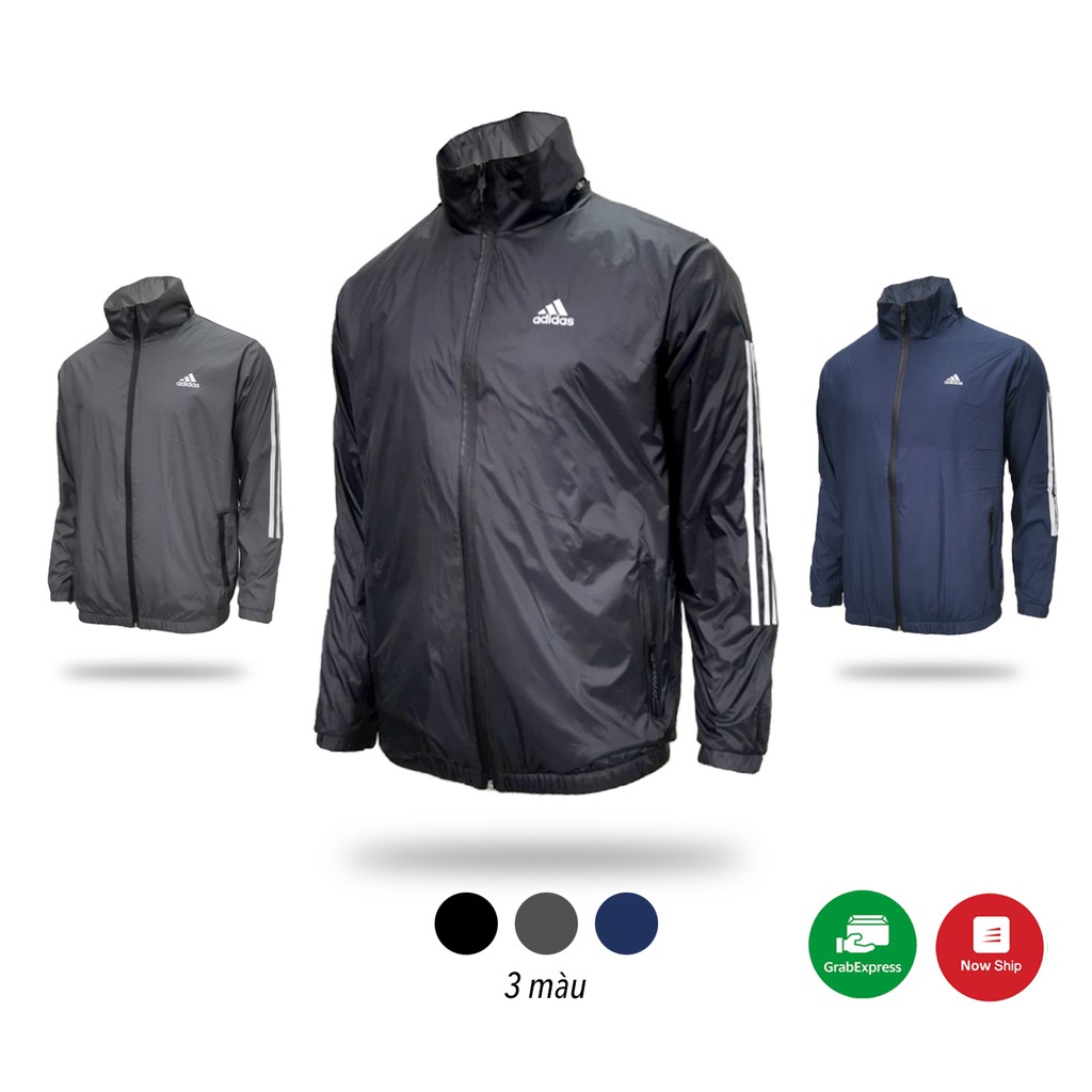 Áo gió nam lót lưới xuất dư ngăn gió/ giữ ấm/ chống nước nhẹ