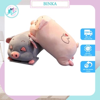 Gấu bông heo lim dim heo đờ đẫn cute mêm mịn 40cm