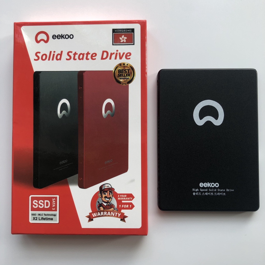Ổ cứng SSD Eekoo 120G 2,5" sata 3 Hàng Chính Hãng Bảo Hành 36 Tháng | BigBuy360 - bigbuy360.vn
