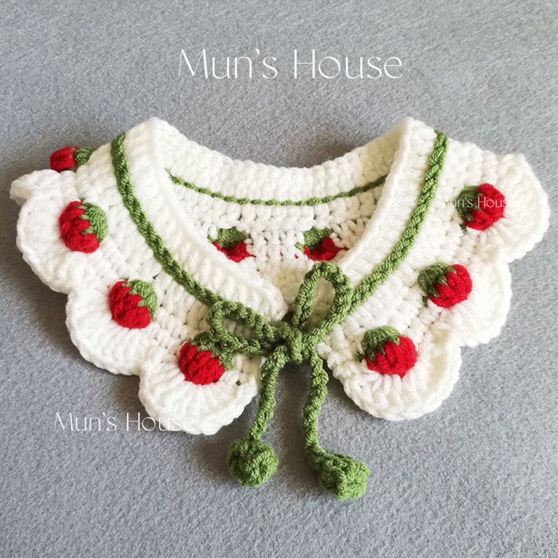 Yếm Dứa + Yếm Cherry cho Thú cưng