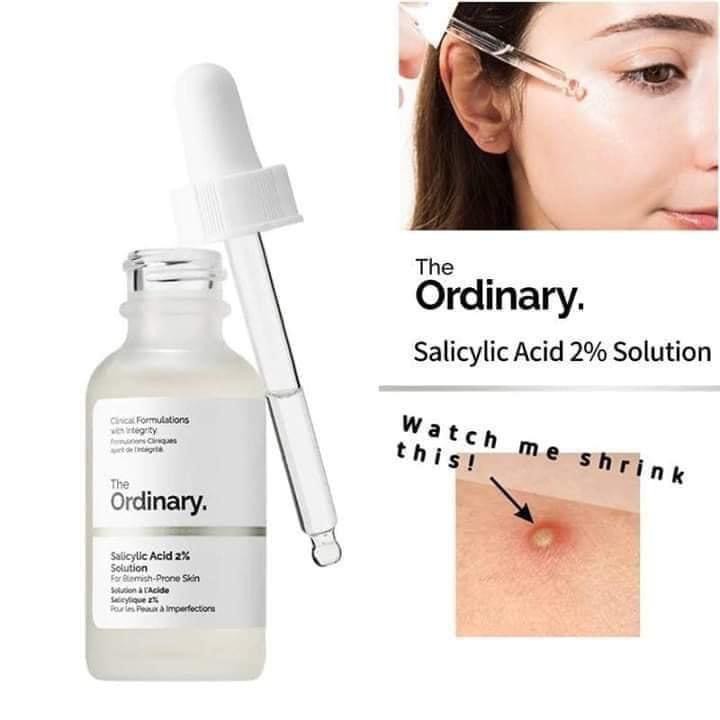 [Mã COS0505 giảm 8% đơn 300K] [Chính Hãng] Tinh Chất Tế Bào Chết The Ordinary Salicylic Acid 2% Solution 30ml