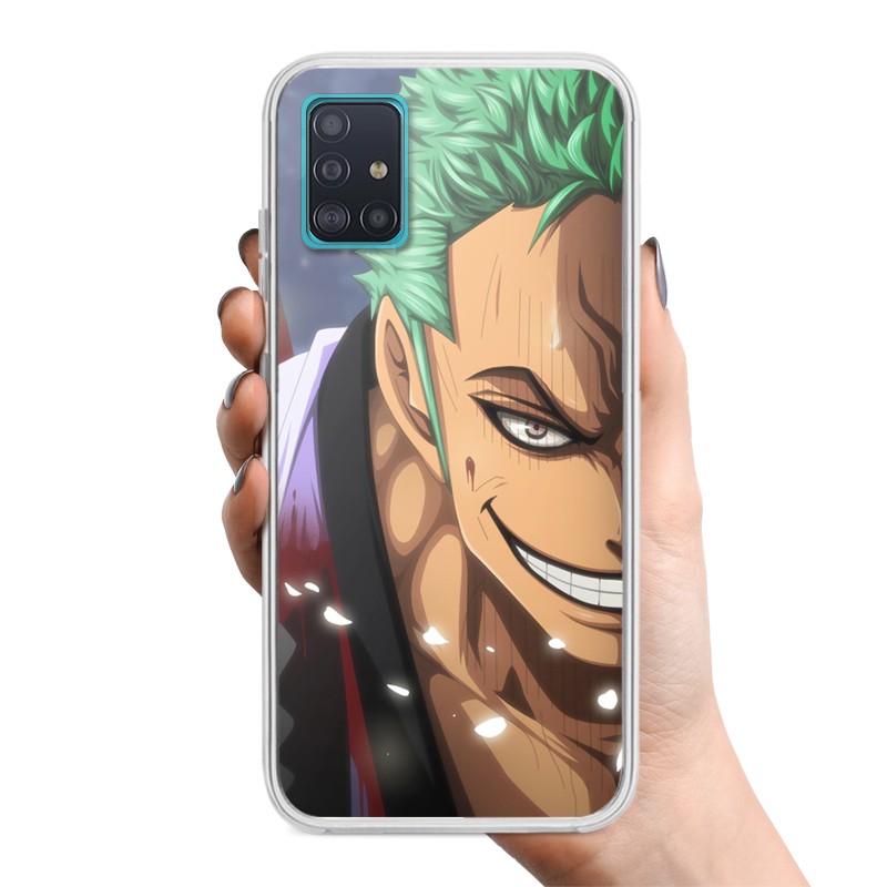 Samsung Ốp Điện Thoại tpu Dẻo Họa Tiết Hoạt Hình one piece Dễ Thương Cho galaxy a71 a51 a31