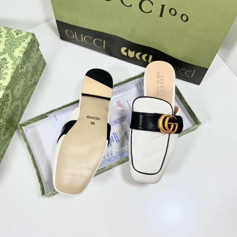 Sục Gucci 2 Màu Trắng Đen S2022 Full Size 35-39