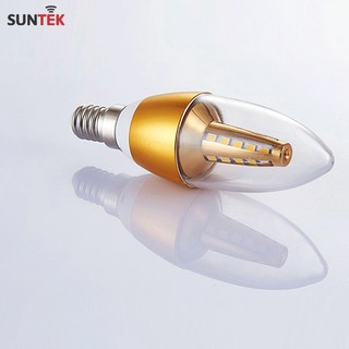 Bóng đèn nến LED 5W - Ánh sáng vàng (đuôi E27)