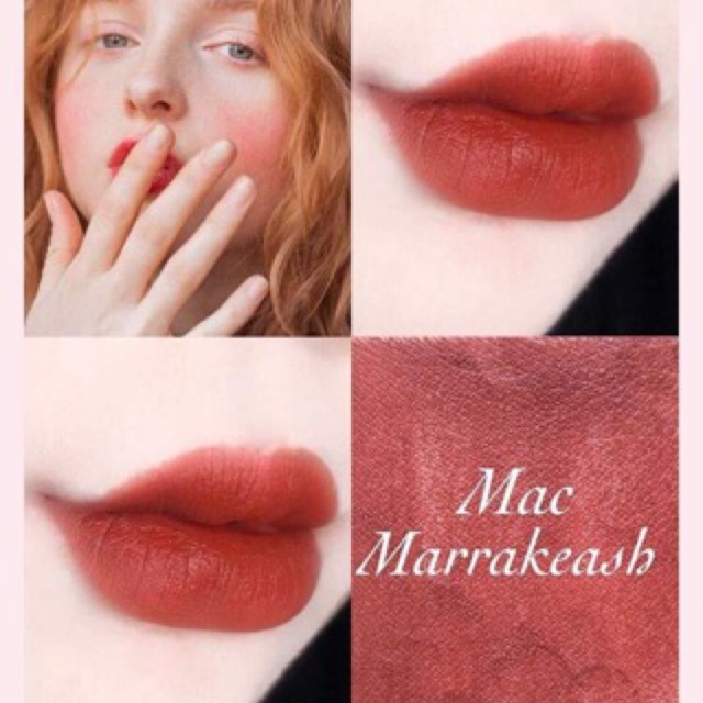 Son mac M.A.C Marrakesh, Chilli, Ruby Woo