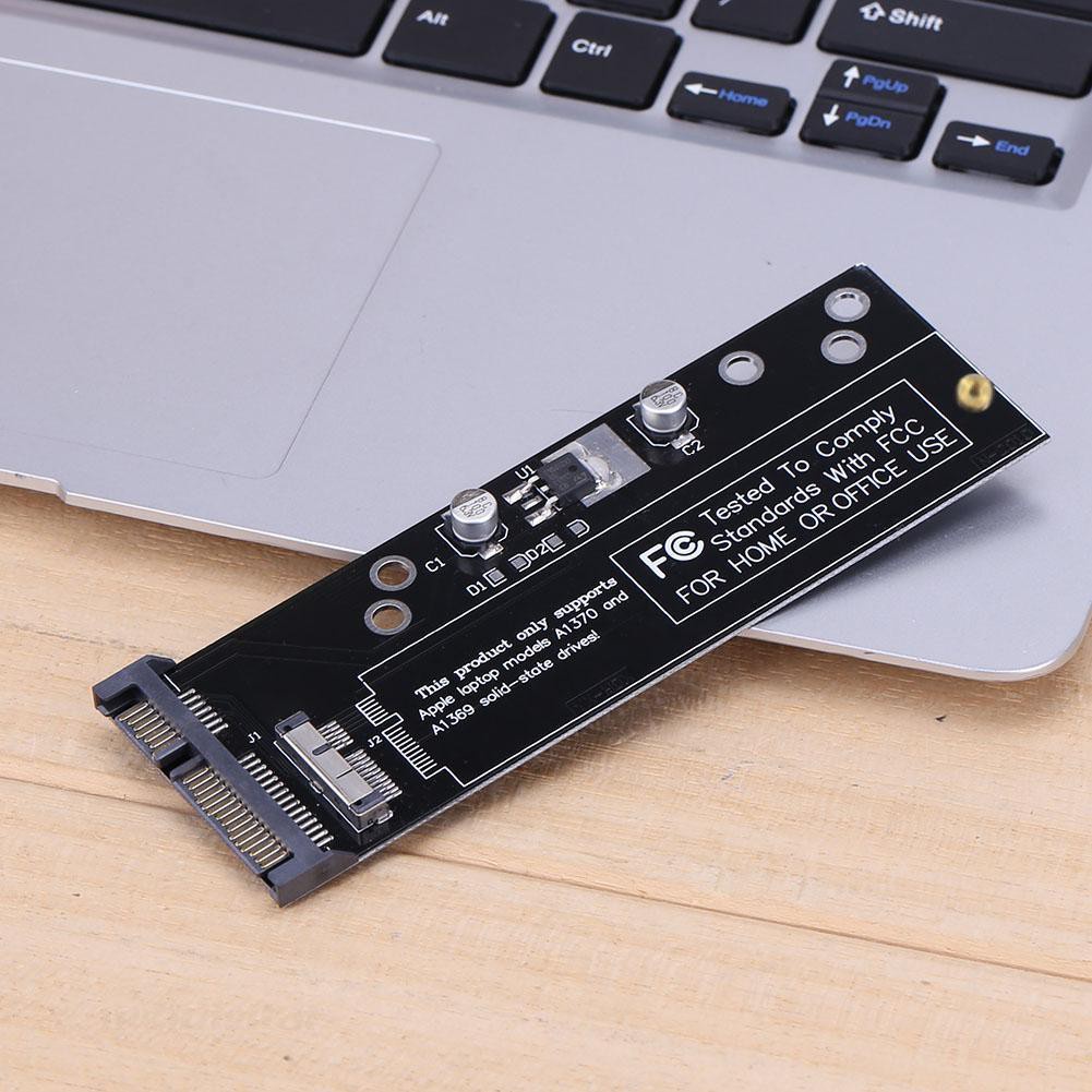 1 Card Chuyển Đổi Ssd Sang Sata Cho 2010 2011 Apple Macbook Air A1370 A1369