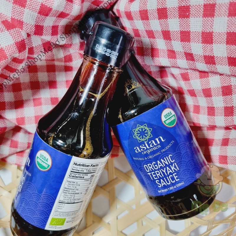 [ASISAN ORGANICS] NƯỚC TƯƠNG TERIYAKI HỮU CƠ 200ML