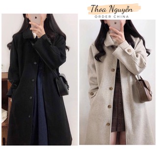 [Có sẵn] Áo dạ dáng dài hàng Quảng Châu đẹp