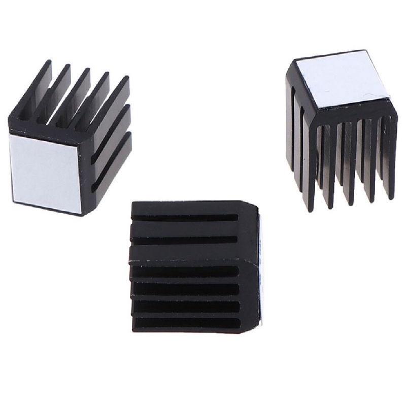 Nhôm tản nhiệt có keo 9x9x12mm