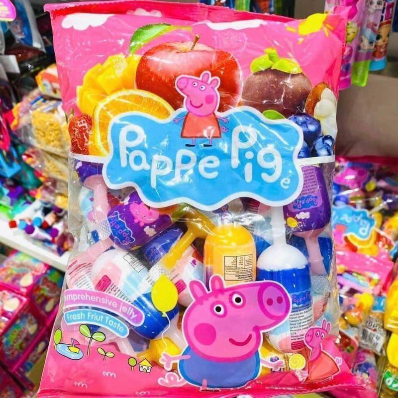 Thạch Pudding Vị Trái Cây Peppa Pig