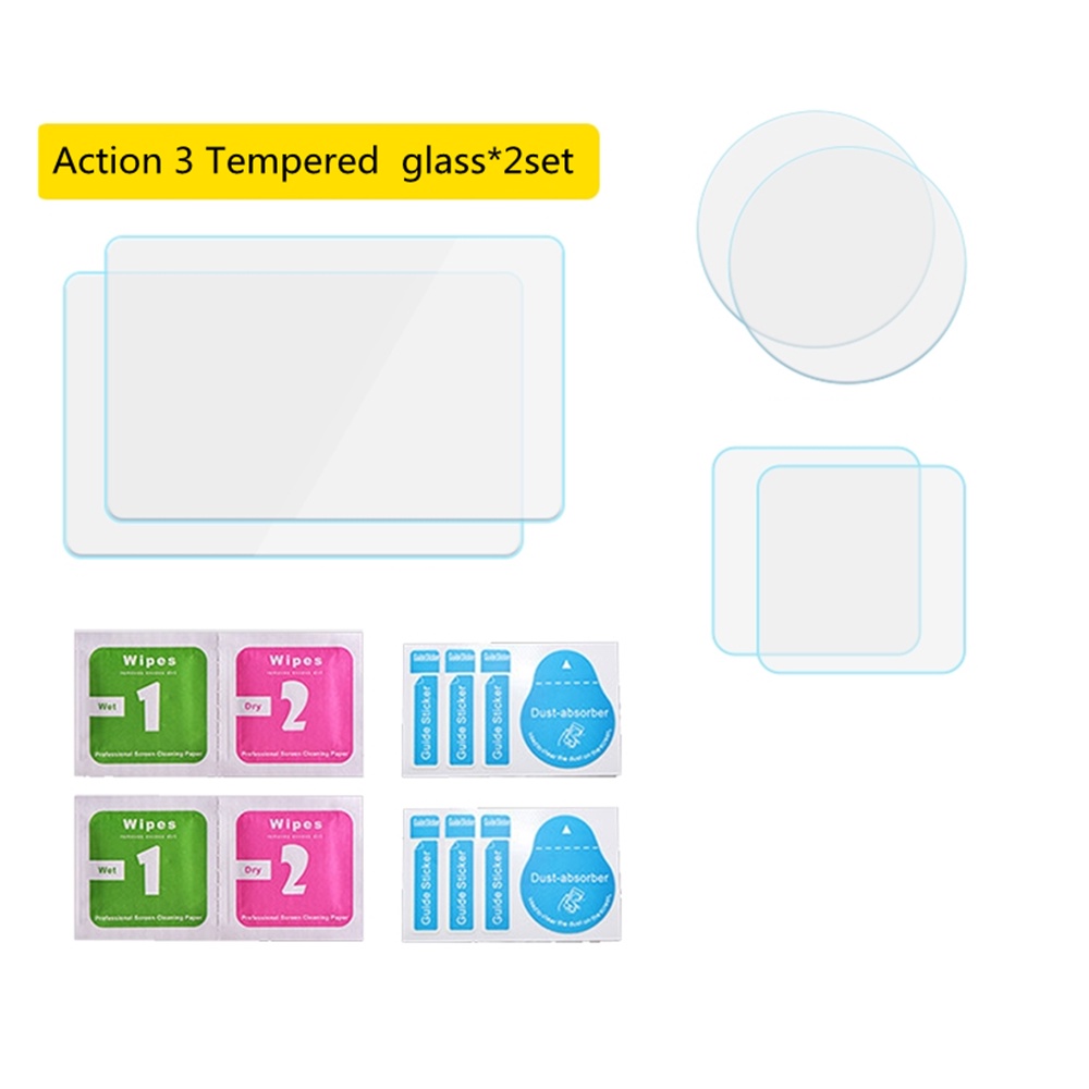 Kính Cường Lực Bảo Vệ Ống Kính Máy Ảnh Cho DJI Osmo Action 3 3