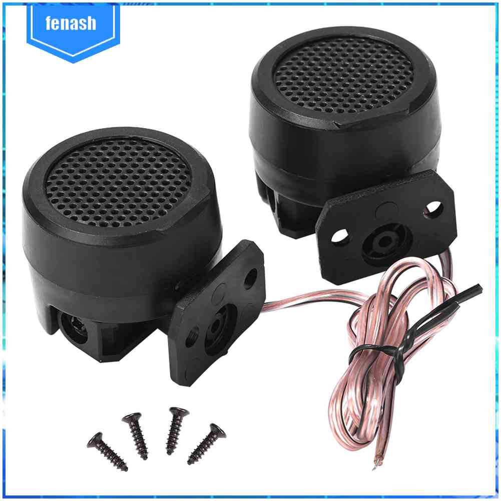 ☞1 Cặp Loa Mini Tweeters 500W Hình Vòm Treble Dành Cho Xe Hơi