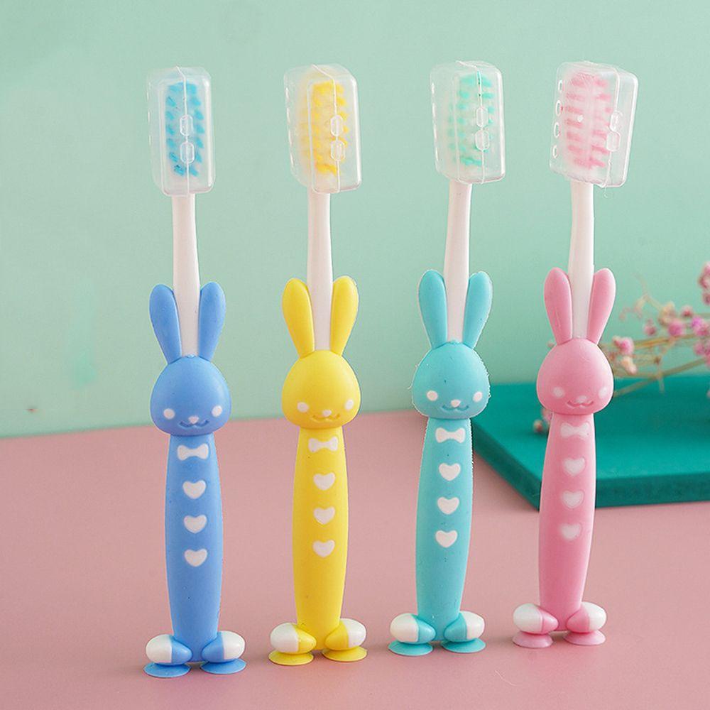 Bộ 4 Bàn Chải Đánh Răng Lông Mềm Chăm Sóc Răng Miệng Cho Bé