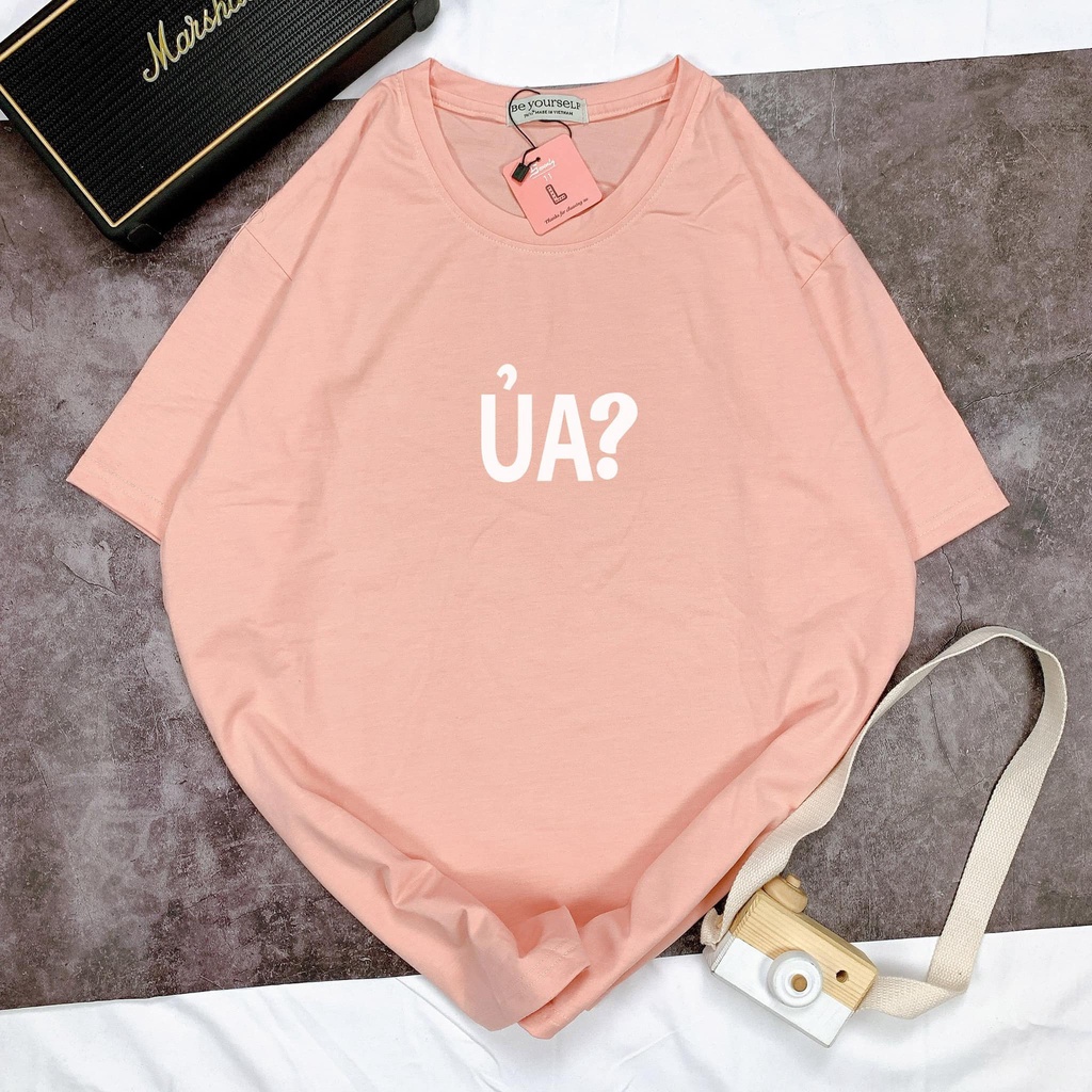Áo thun nam nữ unisex form rộng &quot; Ủa &quot; trendy dễ thương